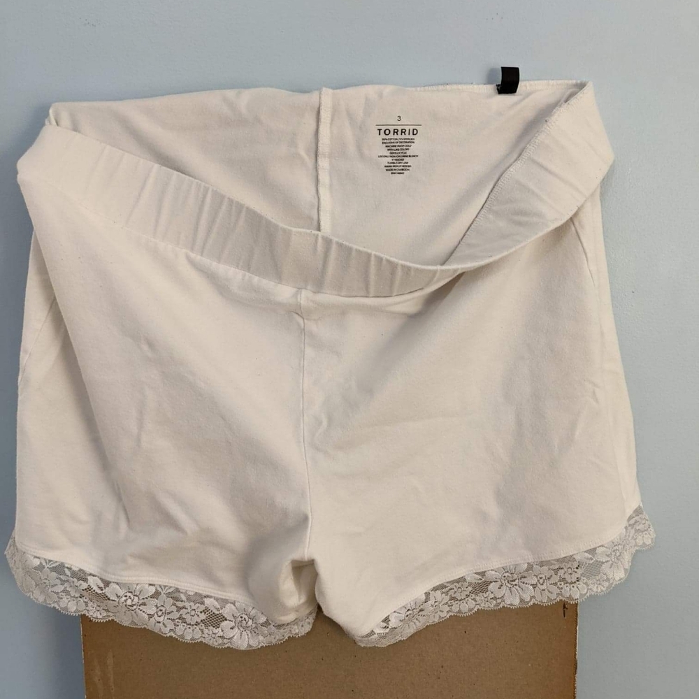 Torrid stretch biker shorts